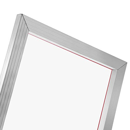 VEVOR Screen Printing Kit, 6 Pieces Aluminum Silk Screen Printing Frames, 20x24inch Silk Screen Printing Frame with 160 Count Mesh, High Tension Nylon Mesh and Sealing Tape for T-Shirts DIY Printing - size: 20x24inch-6