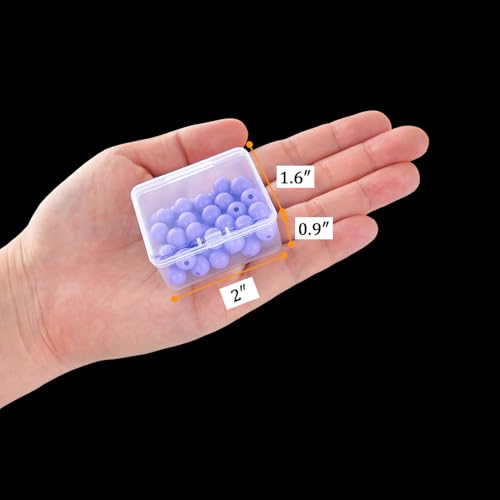 RJ-Sport 16 Grids Diamond Art Bead Organizer Box | Compact & Portable Clear Plastic Case for Jewelry & Gems Storage and Organizing - color: 16 Large