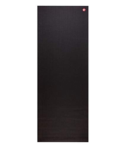 Manduka PRO Travel Yoga Mat - 2mm | Foldable & Travel Friendly | Lifetime Durability | Teacher Approved | Hygienic Construction - color: Black, size: 71" x 24"