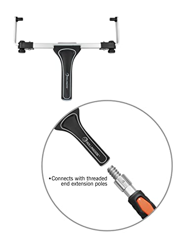 ROLLINGDOG 18 Inch Paint Roller Frame, 12"-18" Adjustable Frame - color: 12-18 Inch Upgraded Paint Roller Frame