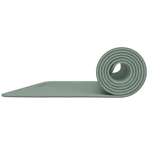Retrospec Zuma Yoga Mat 6mm Thick Non-Slip TPE Exercise Mat | Cushioned Workout Mat for Yoga Pilates and Home Stretching | 72 x 24 with Carrying Strap