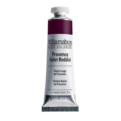 Williamsburg Artist Oil Colors, Provence Violet Reddish, 37 ml Tube | Artist grade oil paint delivering rich texture, high pigment load, and distinctive handmade character. - color: Provence Violet Reddish, size: 1.25 Fl Oz (Pack of 1)