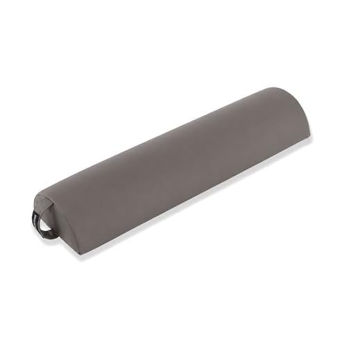 Massage Half Round Bolster Pillow 21.5" L X 6" W - color: Gray, size: Small Half-round 612