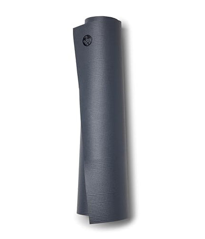 Manduka PRO Yoga Mat - 6mm | Lifetime Durability | Hygienic Construction | Premium Studio Quality | Teacher Approved - color: Black Thunder, size: 71" x 26"