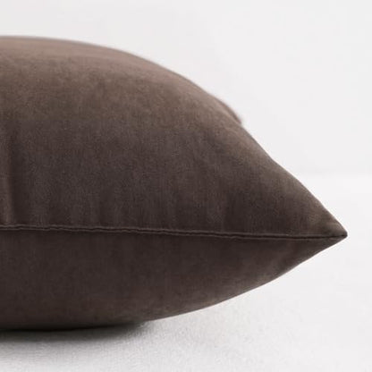 NTBAY Toddler Pillows, Set of 2, 13"x18", Dark Brown - color: Dark Brown, size: 13"x18"