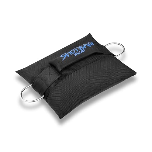 Bag for Wake Surfing, or Wakeboarding, Boat Weight Bags for Boosting Wake, Prefilled With Fine Recycled Steel Shot, Easy to Handle – 5 Year Warranty (Sizes 25lb or 50) (D-Ring, 25 LB) - size: 25 LB, style: D-ring