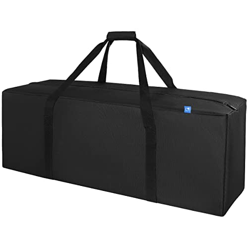 COOLBEBE 36-Inch Large Travel Duffle Bag, 100L Heavy Duty Luggage, Black - size: 36" x 13" x 13"