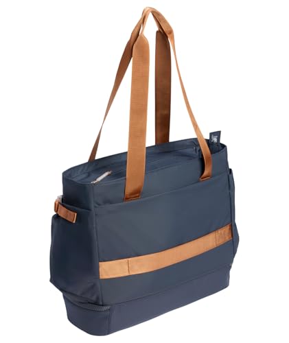 STANLEY Vitalize Tote| Gym, Work & Travel Bag with Laptop Sleeve | Expandable Bottom Compartment | Tumbler & Water Bottle Pockets | Durable Recycled Fabric | Twilight - color: Twilight, size: Tote
