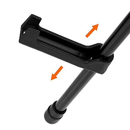 Amazon Basics Tabletop Instant Easel, Black Steel, Portable Tripod for Paintings, Signs, Posters, Adjustable Display (Pack of 2) - size: 14.37 x 1.26 x 1.26 inches (Pack of 2)