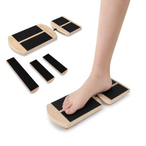 Ankle Balance Board for Plantar Fasciitis & Foot Pain | Non-slip, adjustable balance board for foot pain relief, ankle & calf strengthening. Ideal for home gym and physical therapy.