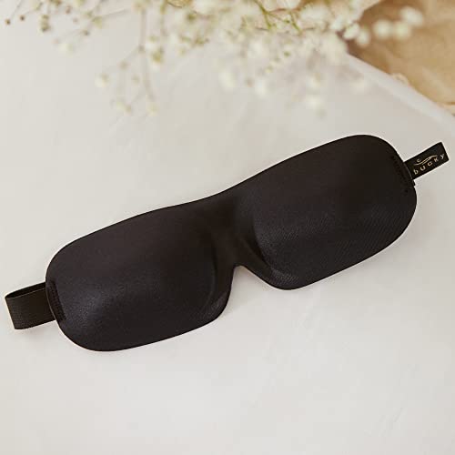 Bucky 40 Blinks No Pressure Eye Mask for Travel & Sleep - color: Black