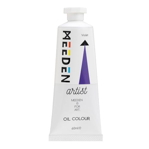 MEEDEN Artist Grade Oil Paint: Violet - 60ml/2oz Tube | Professional Art Paints and Supplies for Canvas Painting - color: Violet, size: 2 Fl Oz (Pack of 1)