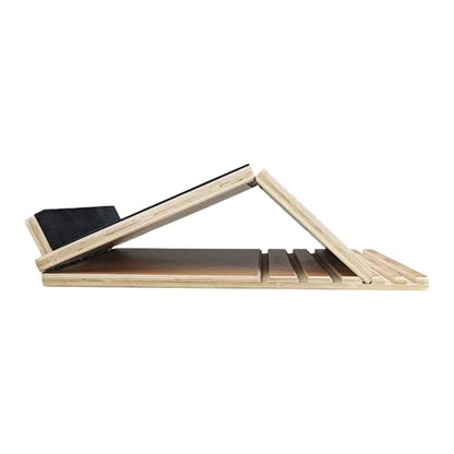 Adjustable Incline Board and Calf Stretcher, Slant Board for Calf Stretching, Injury Prevention, Plantar Fasciitis, Achilles Tendon, Shin Splints, and Ankle Pain Relief, Calf Stretch Board