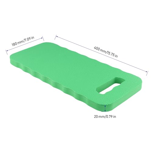KINJOEK 8 PCS 16 Inch Garden Kneeling Pads Bulk, Thick Foam Kneeling Pad, Prayer Kneeling Pad for Gardening Repair Work Praying Exercise, Green - color: Green