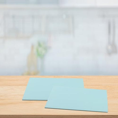 5 PCS 8.5"x11" Rubber Carving Blocks, A4 Large Linoleum Blocks for Printmaking, Engraving Crafts - color: Blue