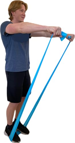 Therapist’s Choice® Professional Non-Latex Resistance Bands for Upper and Lower Body Exercise Workouts, Physical Therapy, Lower Pilates, and Rehab, 25 Yard (75 Feet) Roll Bulk Roll - size: 3 Pack