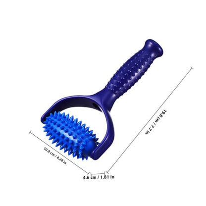 SHERCHPRY Massager Yoga Enthusiasts Muscle Sedentary Individuals and Handheld Stick Lightweight Relax Roller Made of Sturdy Abs and PVC, Designed to Reduce Muscle Fatigue Back