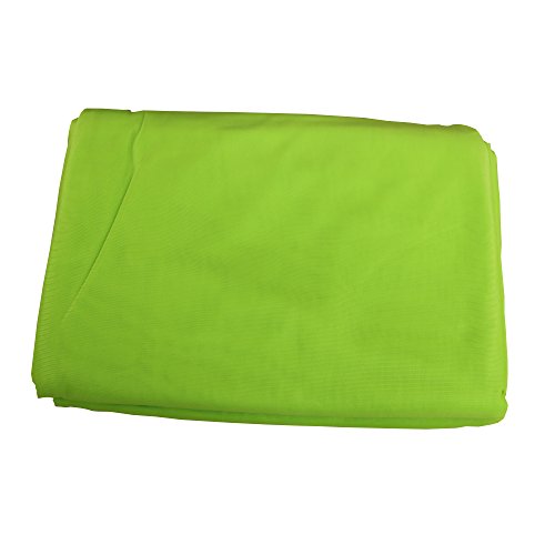 Deluxe Pilates & Yoga Flying Swing Aerial Hammock - Silk Fabric (5mx2.8m) - color: Green