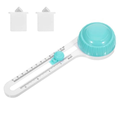 Portable Paper Circle Cutter, Adjustable Craft Cutting Tools Cardboard Circle Cutter Replaceable Blades Compass Cutting for Paper Crafts Scrapbooking, Diameter 4'' to 12.5''