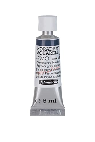 Schmincke - HORADAM® AQUARELL - finest artists' watercolours, Paynes grey bluish - 5 ml - color: 787 Payne's grey bluish, size: 0.17 Fl Oz (Pack of 1)