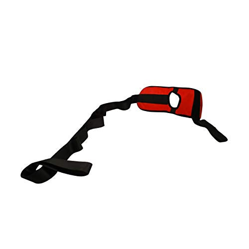 Trademark Innovations Foot Strap Leg Stretching Strap for Hamstring, Ankle, Calf Exercises