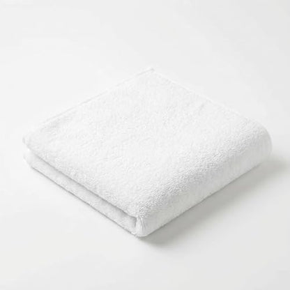 Dalisa Bench Hood Gym Towel, 100% Turkish Cotton, Non-Slip, White - color: White