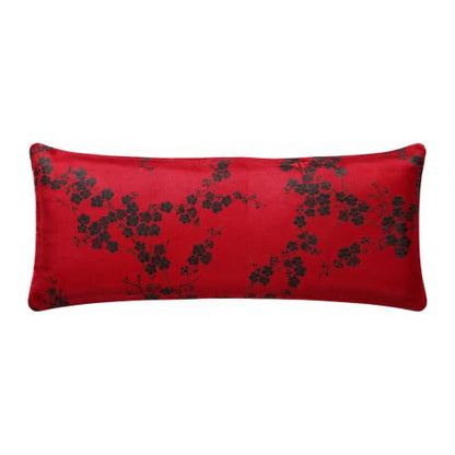 Handmade Luxe Serenity Eye Pillow - All-Natural Flaxseed - Unscented or Lavender Scented – Weighted Eye Mask for Yoga, Meditation, Hot & Cold Therapy - color: RED MOON BLOOM, style: LAVENDER SCENTED