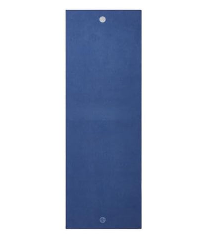 Manduka Yogitoes Hot Yoga Mat Towel - 71" | Moisture Activated Grip | Patented Silicone Nubs | Highly Absorbent, Durable & Easy Care | Made from Recycled Materials | 71 x 24 Inches | Moon - color: Moon, size: 71" x 24"
