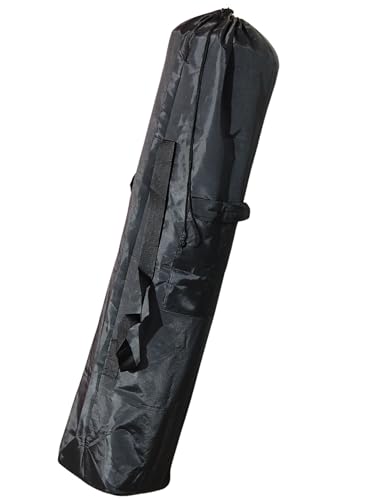 43"x9"x9" (Black, L) Replacement Bag for Folding Camping Chair, Camp Chairs, Hammock, Yoga Mat, Beach Chair, Umbrella, Tent Bag 420D Oxford Polyester Fabric w/Side Pockets - color: Black, size: Large 43"x9"x9"