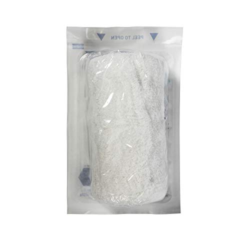 MED PRIDE Sterile Krinkle Gauze Rolls,6-Ply Cotton,4.5 in x 4.1 yd,6-Pack