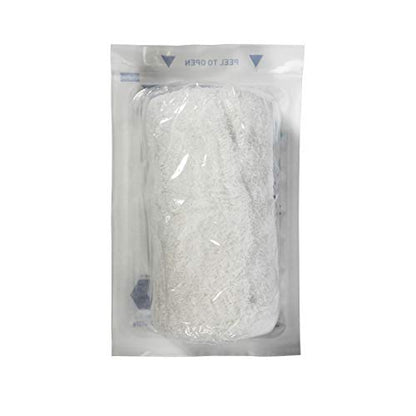 MED PRIDE Sterile Krinkle Gauze Rolls,6-Ply Cotton,4.5 in x 4.1 yd,6-Pack