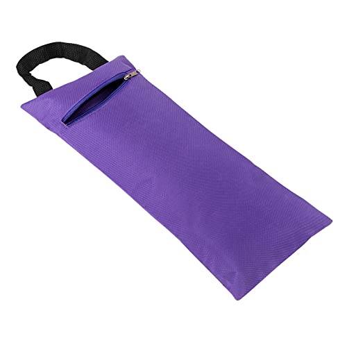 GOGO Yoga Sandbag for Workout Fitness, Unfilled Sand Bag with Waterproof Inner Bag, 16 x 7 Inch - color: Purple