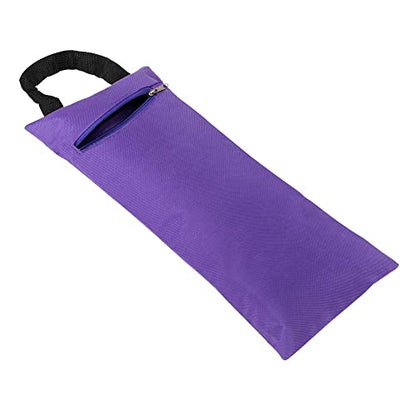 GOGO Yoga Sandbag for Workout Fitness, Unfilled Sand Bag with Waterproof Inner Bag, 16 x 7 Inch - color: Purple