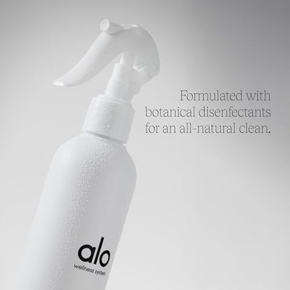 ALO Total Refresh Yoga Mat Cleaner, Eucalyptus-Lavender Scent, 8 oz
