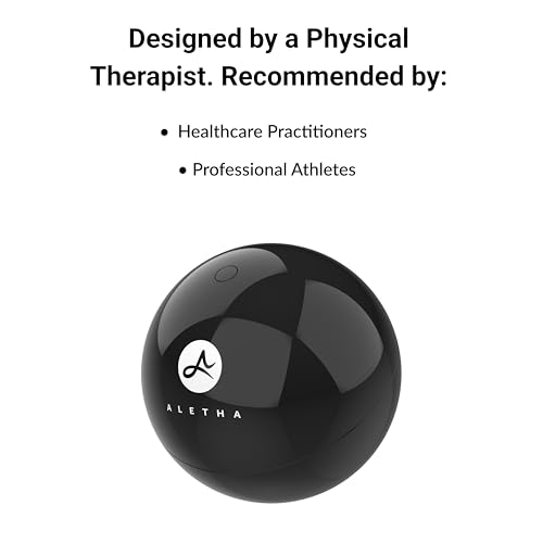 Aletha - Hip Flexor Release Ball By The Original Inventor of The Hip Hook™ | Psoas Massage Ball for Pain Relief & Trigger Point Muscle Therapy - size: 1 Count (Pack of 1)