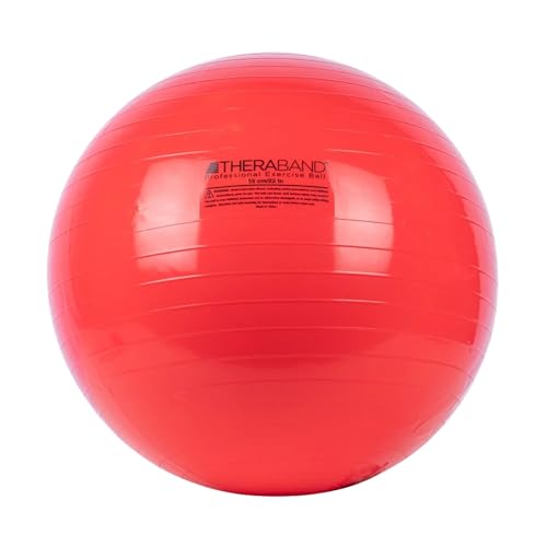 THERABAND Standard Exercise Ball - color: Red - 55cm
