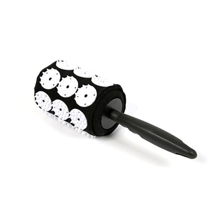 Bed of Nails Acuroller 오리지널 Bon 지압 롤러 디자인, 756개의 정밀 못, 손잡이 포함 길이 - 22.9cm(9인치), 손잡이 없음 - 10.2cm(4인치), 롤러 지름 6.4cm(2.5인치) - color: Acuroller