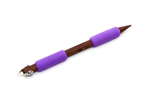 The Original DiamondCore Tools FP7 Fine Point Arc Chisel Carving Tool for Pottery, Clay Carving, Sgraffito and Ceramic Surface Design - color: FP7