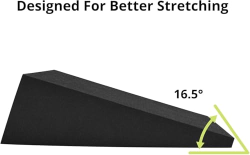 strongtek Slant Board & Foam Wedges – Incline Combo for Stretch, Squat & Therapy