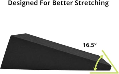 strongtek Slant Board & Foam Wedges – Incline Combo for Stretch, Squat & Therapy