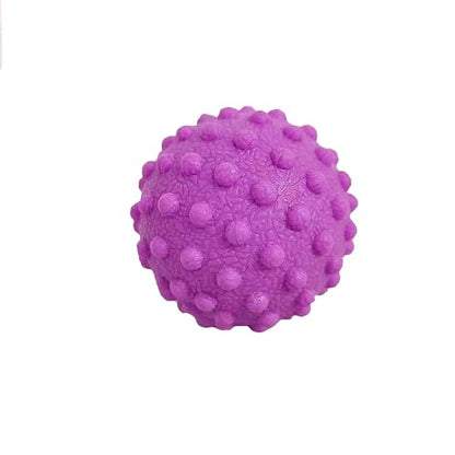NGT new guide steps Fascia Ball, TPR Massage Ball Suitable for Relaxing Muscles, Restoring Fascia, and Improving Body Condition for All Parts of the Body. (Purple) - color: Purple