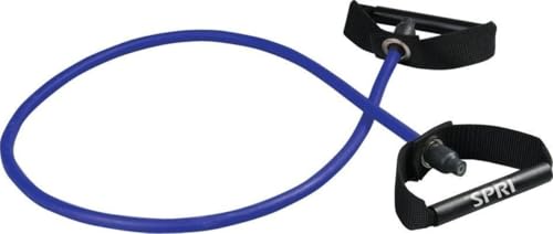 SPRI Xertube Resistance Bands with Handles – All Exercise Cords Sold Separately with Home Gym Workout Fitness Door Anchor Attachment Option - size: Heavy, style: No Door Attachment