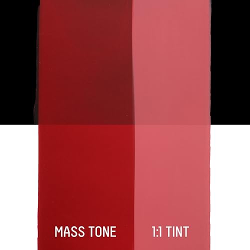 Liquitex BASICS Acrylic Fluid Paint, 4-oz Bottle, Cadmium Red Deep Hue | Super Versatile, Fine Art Pigments; Fluid Consistency, Vibrant satin colors, Permanent, Lightfast, Water-Resistant Finish - color: Cadmium Red Deep Hue, style: 118ml (4-oz)
