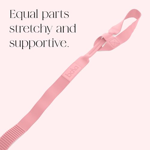 Bala Yoga Mat Straps for Carrying, Lightweight Yoga Mat Sling Holder - color: Blush