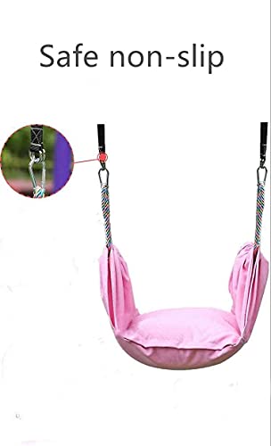 Tree Swing Strap Hanging Kit, 2 Pcs Short Straps, 9.84 inches | Hammock Straps, 2 Pcs Heavy Duty Hook Clasps, For Swing Hammocks Yoga Seat Sandbags, Gym Equipment Pulley System - color: 25cm straps with hook clasps