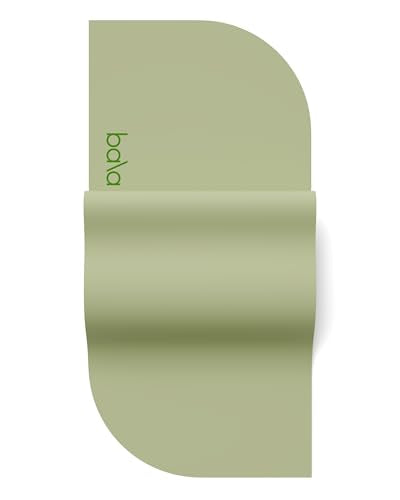 Bala Yoga Mat for Home Gym, Non-Slip Exercise Mat for Home Yoga - color: Sage, style: Deco Mat - 5mm