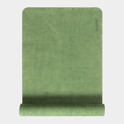 WeGym Yoga Mat, 4 mm Cushioned Non-Slip for Yoga, Pilates and Home Workouts - color: Suede_Jungle, style: Suede