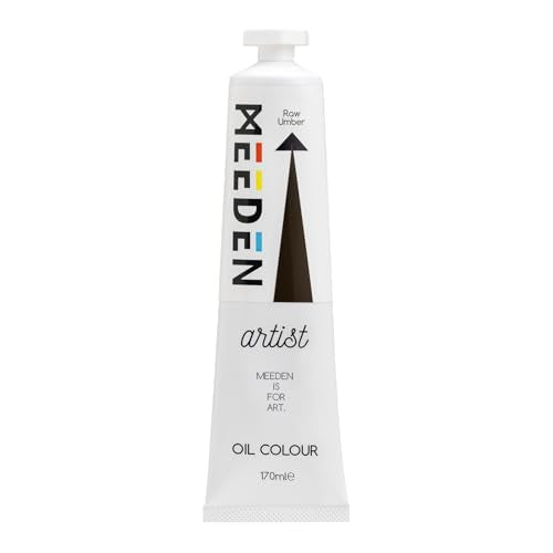 MEEDEN Artist Grade Oil Paint: Raw Umber - 170ml/5.7oz Tube | Professional Art Paints and Supplies for Canvas Painting - color: Raw Umber, size: 5.7 Fl Oz (Pack of 1)