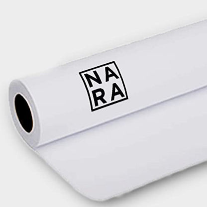 NARA Paper Roll for Alcohol Ink Painting | White | 40 inches x 7.5 meter roll | 275 microns | 100% Stain-Free - size: 40'' x 7.5m