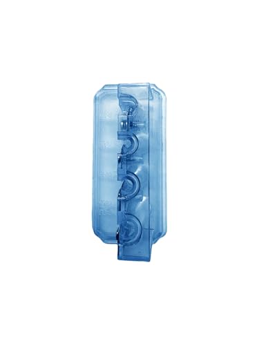 4-Hole Art Pencil Sharpener,Sketch Sharpener,Long Lead Grinding Tool,Suitable for Artists and Drawing Enthusiasts (E.2 Pieces (Blue))